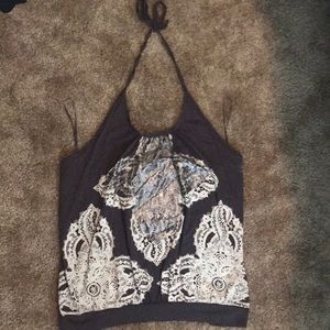 Express Women’s Halter Tie Top Size M